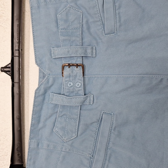 Tommy Hilfiger Women's Blue Back Buckle Pockets Coastal Preppy Shorts Size 8 - Picture 5 of 7